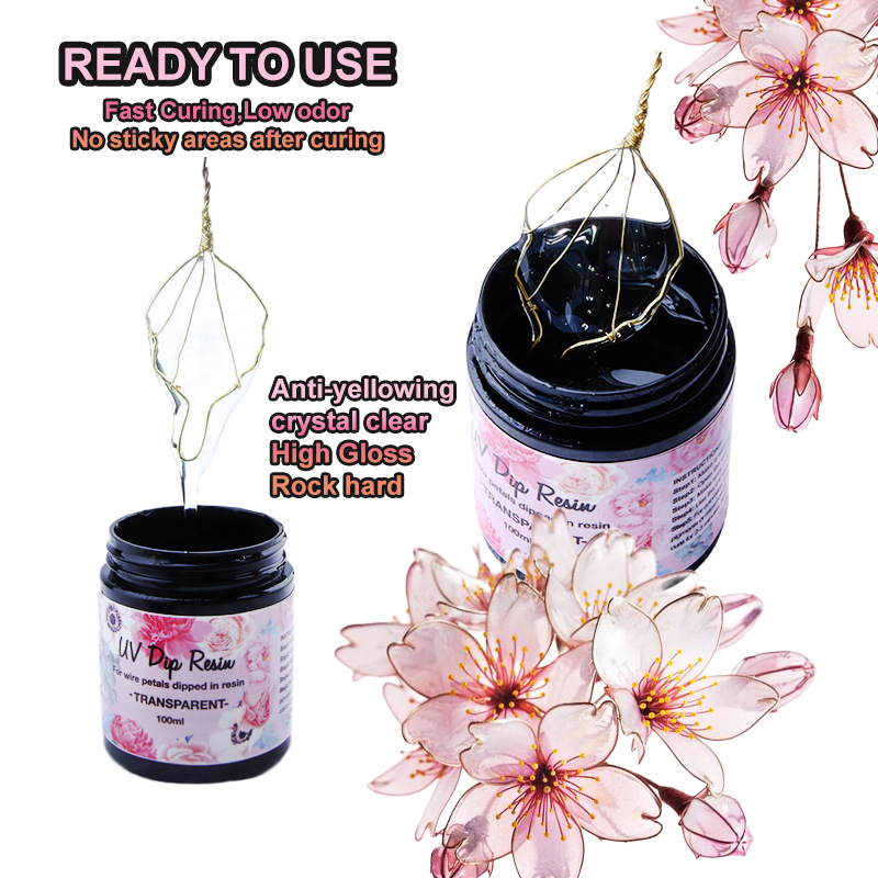 Epoxy Uv Resin Kit - UV DIP żywiczny klej UV płyn