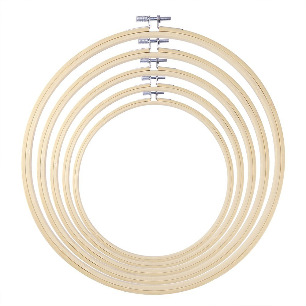 Wood Ring Blank - 30cm DIY tamborek narzędzie rzemiosło artystyczne