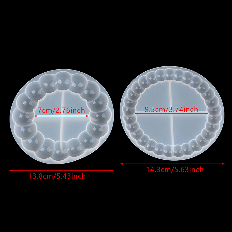 Coaster Mold Round - Forma do odlewania podstawek pod talerze