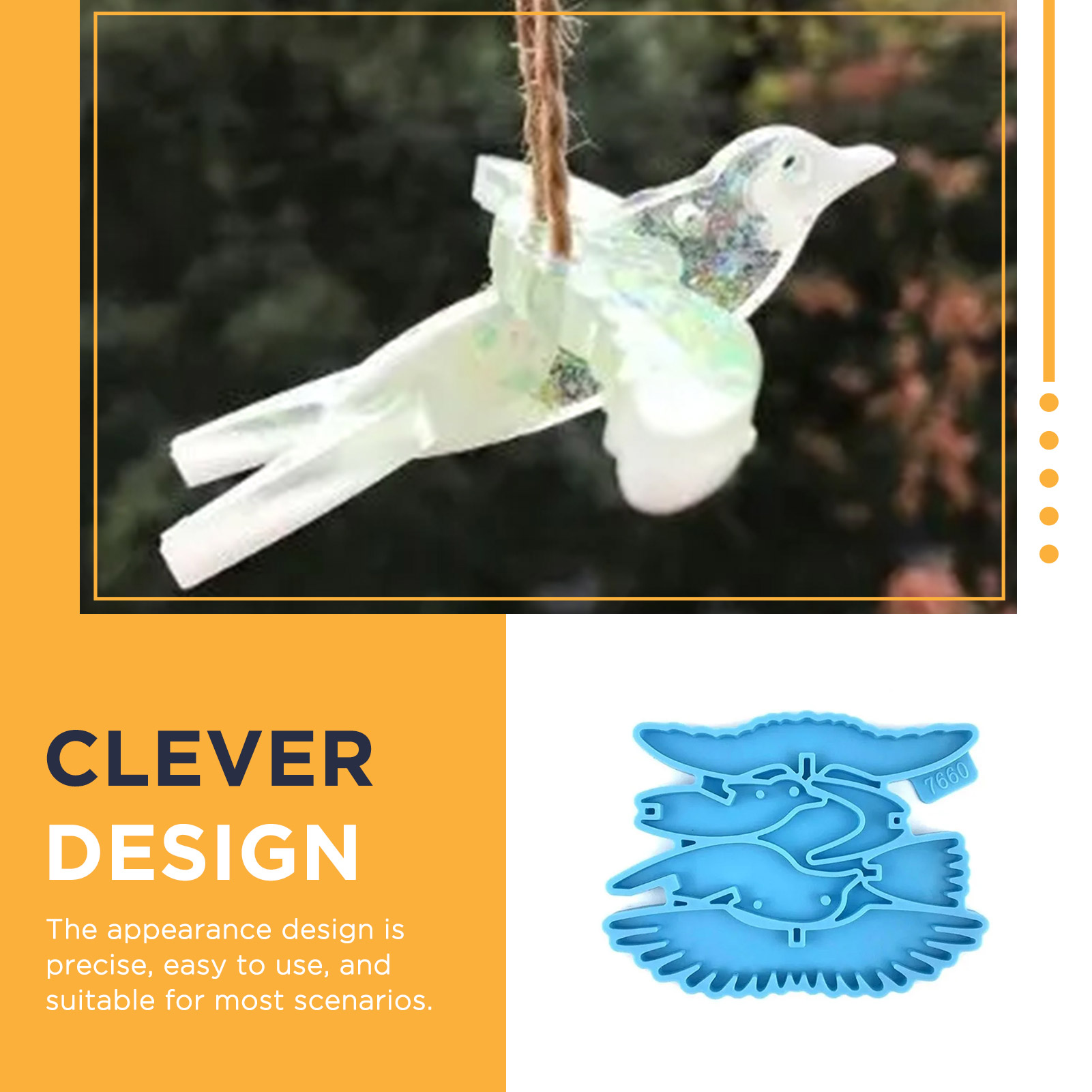 Silikonowa forma do żywicy w k – Resin Craft Ideas recenzja i cena