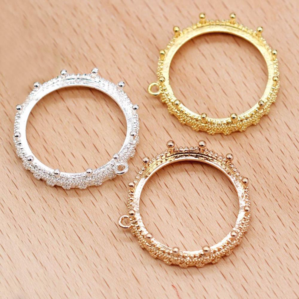 20 sztuk mosiądz odlewany bez  – Bezels Set Pendant recenzja i cena
