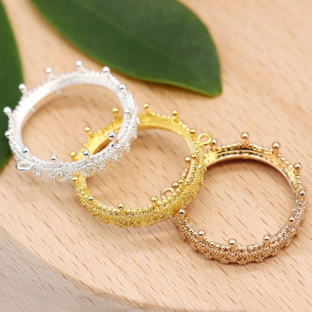 20 sztuk mosiądz odlewany bez  – Bezels Set Pendant recenzja i cena