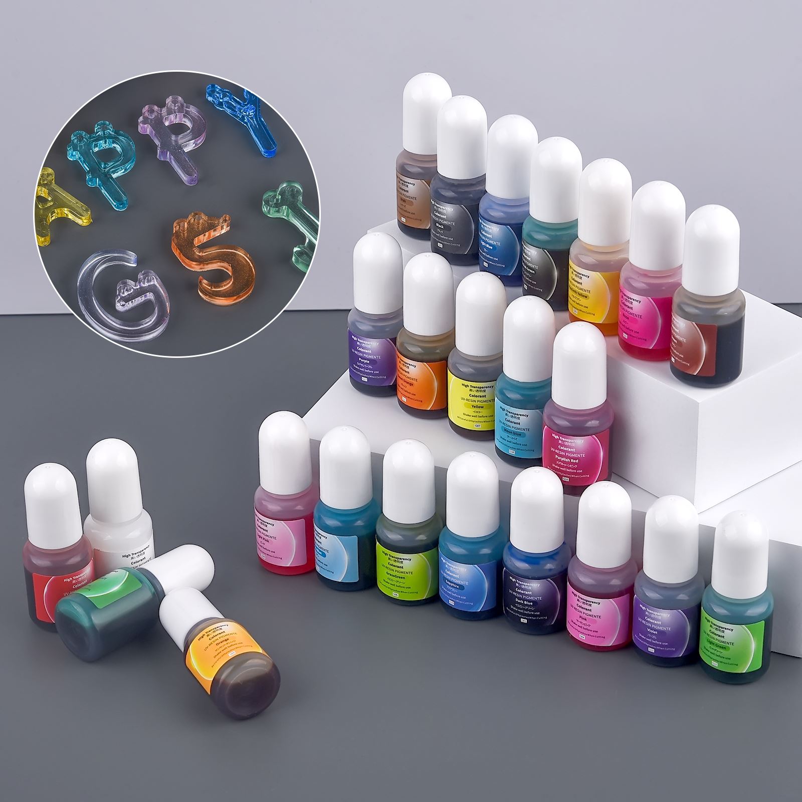 24 Kolory 5ml Pigment do Żywic – Epoxy Uv Resin Kit recenzja i cena