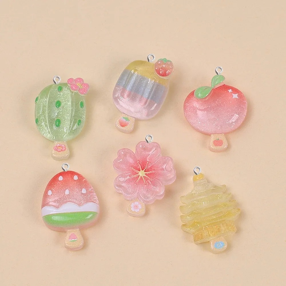 10 szt. Urocze letnie zawieszk – Resin Craft Material recenzja i cena