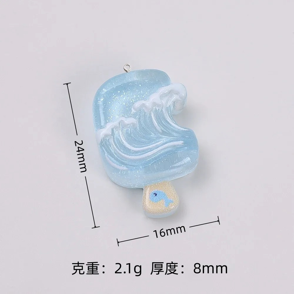 10 szt. Urocze letnie zawieszk – Resin Craft Material recenzja i cena